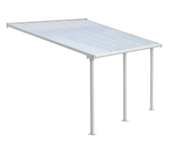 Pérgola y gazebo con cubierta de Alumínio 425cm