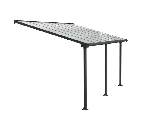 Pérgola y gazebo con cubierta de Alumínio 425cm